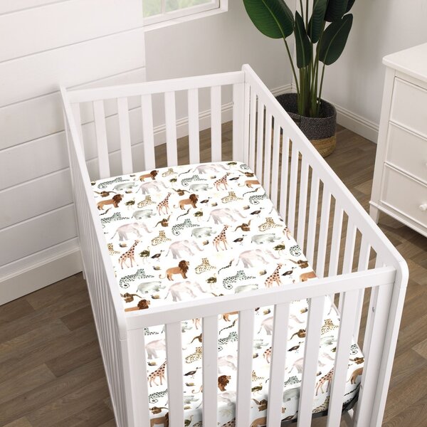 Fitted sheet for mini cheap crib